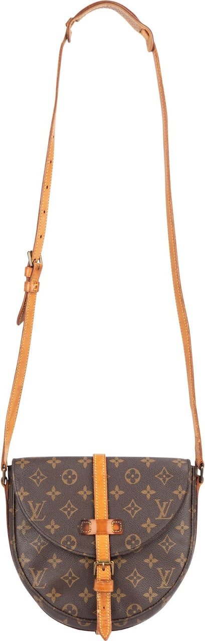 Louis Vuitton Louis Vuitton Monogram Canvas Chantilly MM Crossbody Bag Bruin