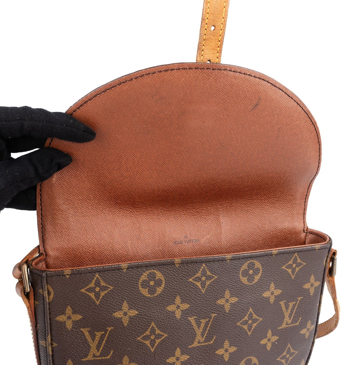 Louis Vuitton Louis Vuitton Monogram Canvas Chantilly MM Crossbody Bag Bruin