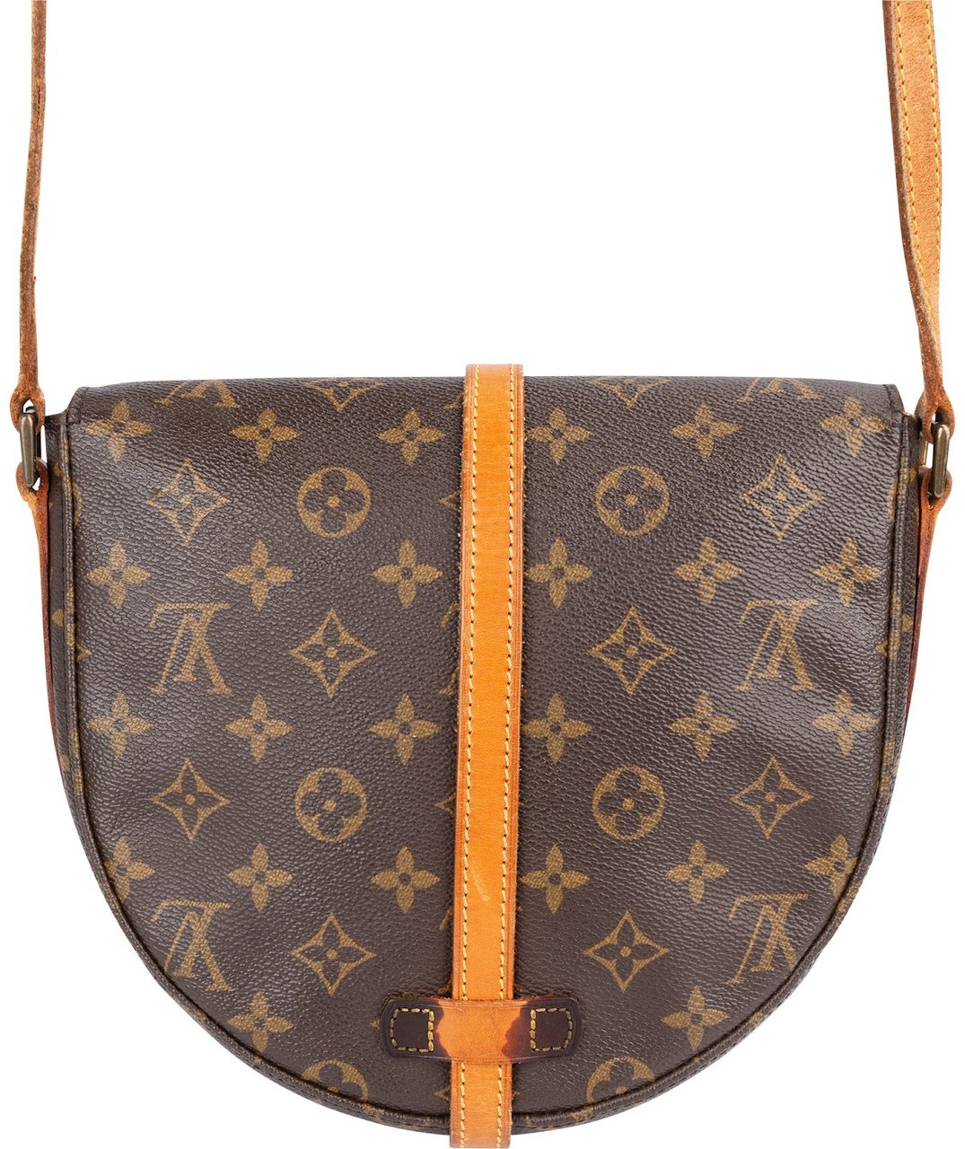Louis Vuitton Louis Vuitton Monogram Canvas Chantilly MM Crossbody Bag Bruin