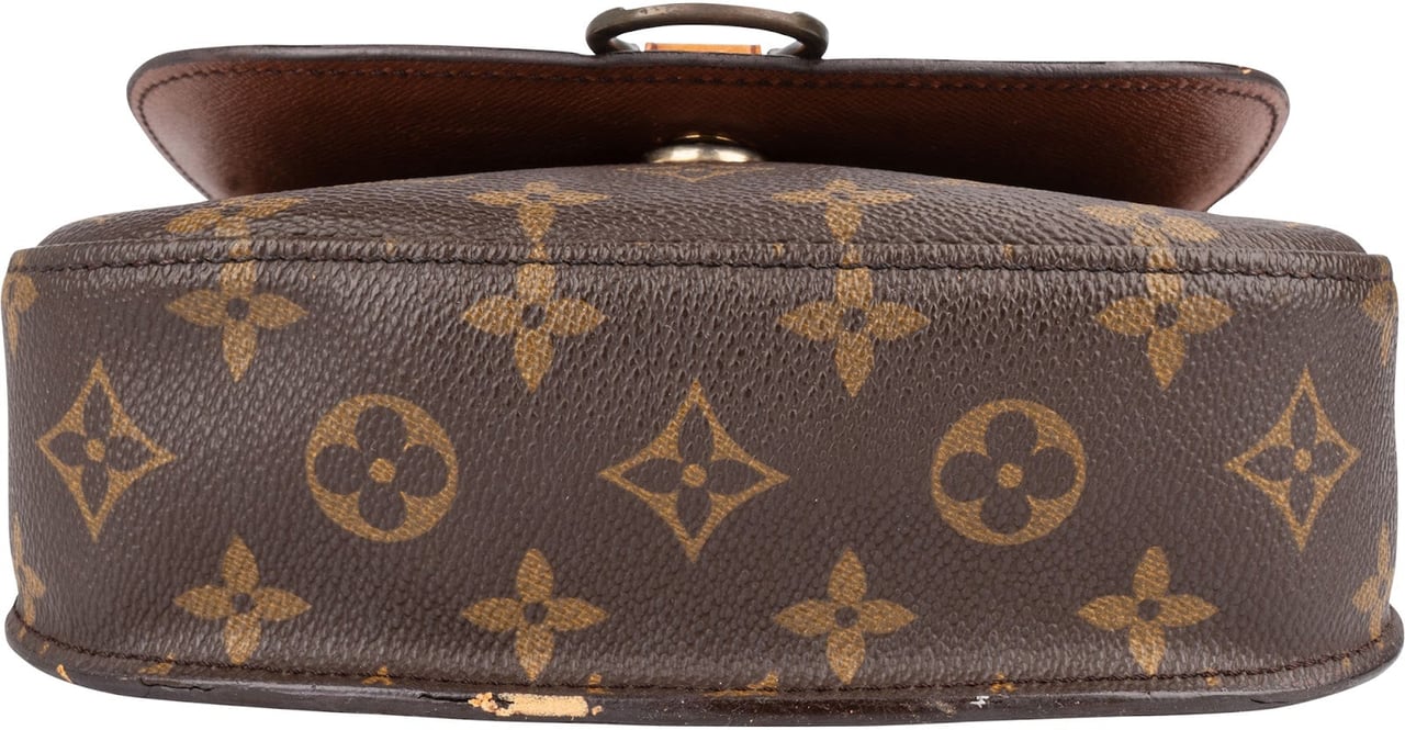 Louis Vuitton Louis Vuitton Monogram Canvas Saint Cloud MM Crossbody Bag Bruin