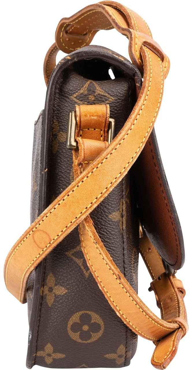 Louis Vuitton Louis Vuitton Monogram Canvas Saint Cloud MM Crossbody Bag Bruin