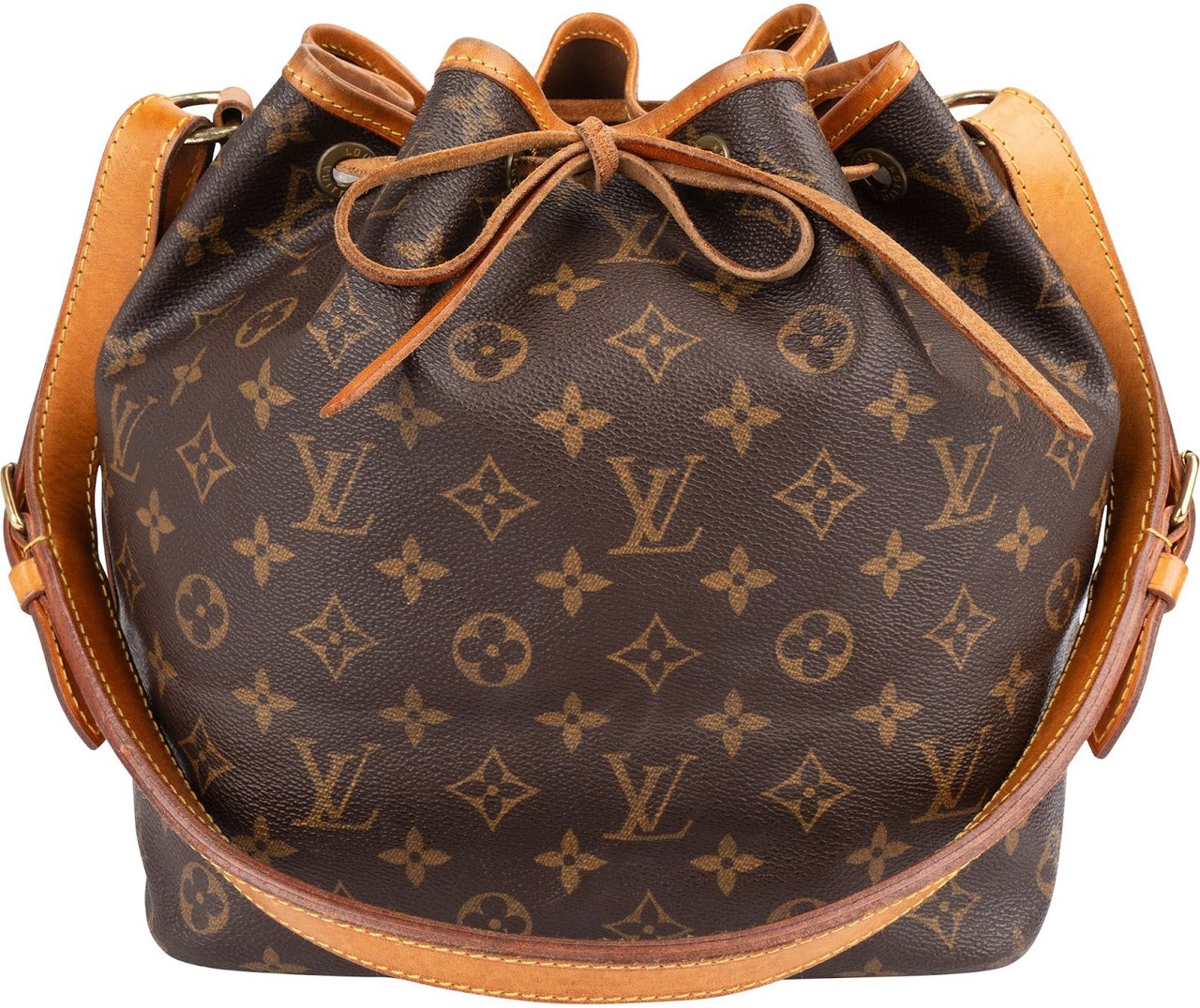 Louis Vuitton Louis Vuitton Monogram Canvas Sac Noé Petit Shoulder Bag Bruin