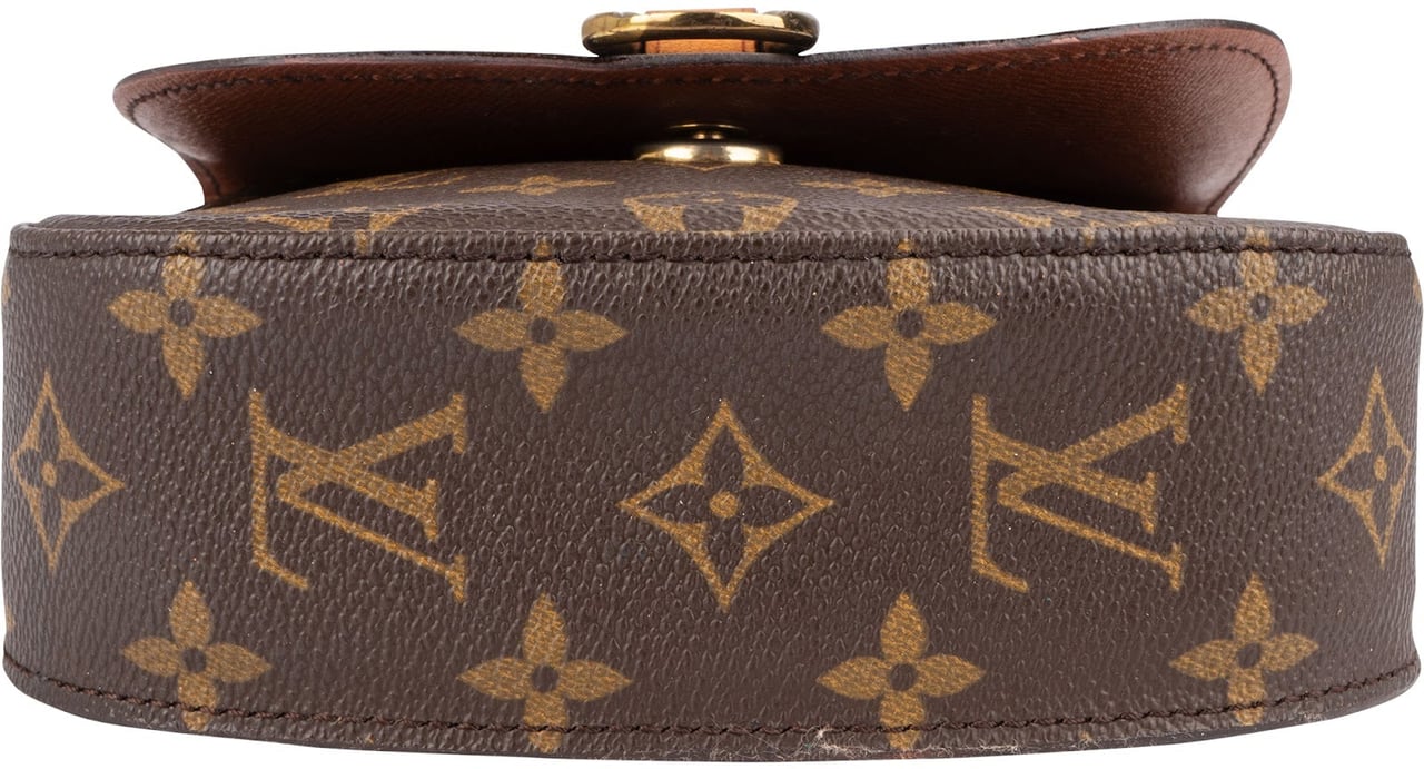 Louis Vuitton Louis Vuitton Canvas Monogram Saint Cloud PM Crossbody Bag Bruin
