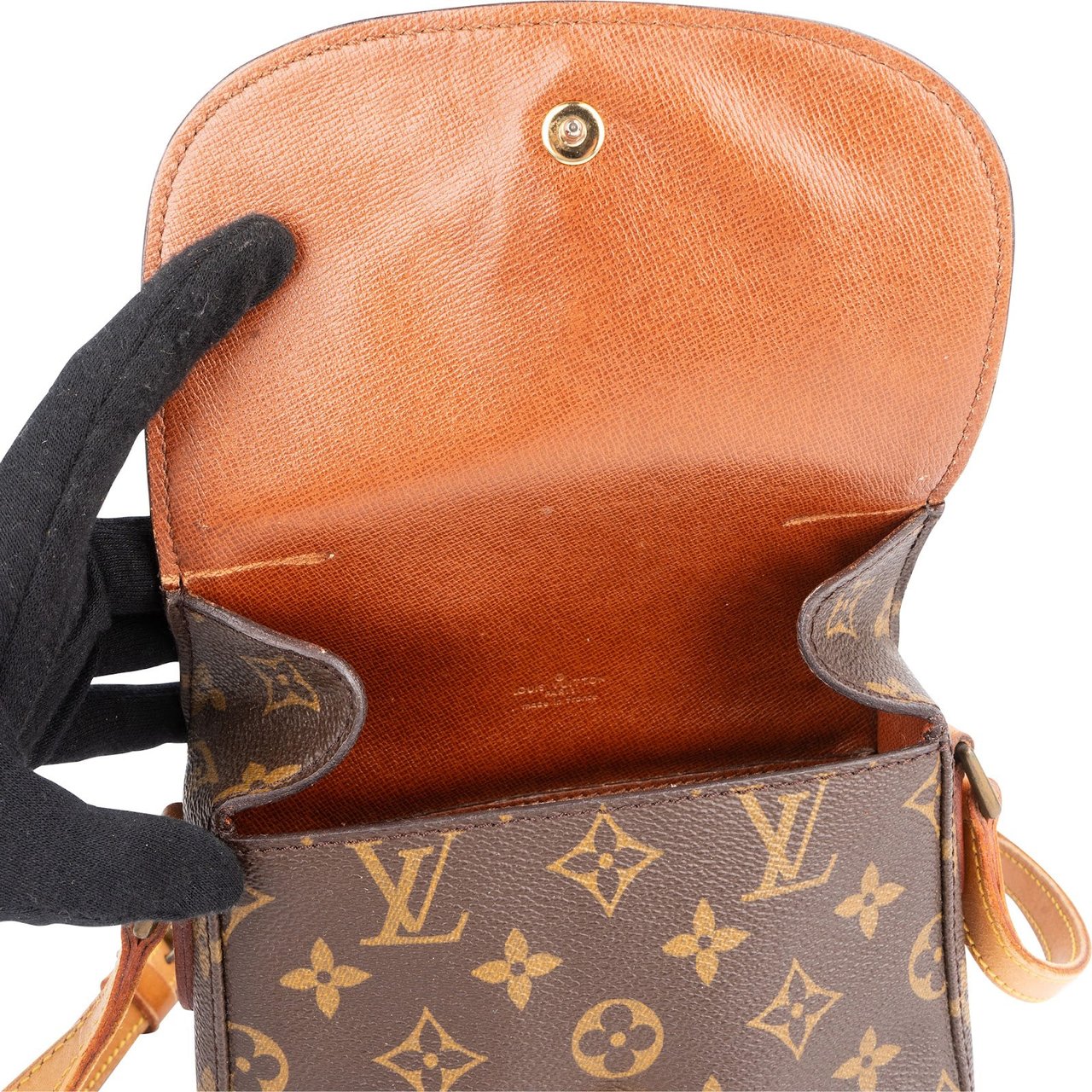 Louis Vuitton Louis Vuitton Monogram Canvas Saint Cloud PM Crossbody Bag Bruin