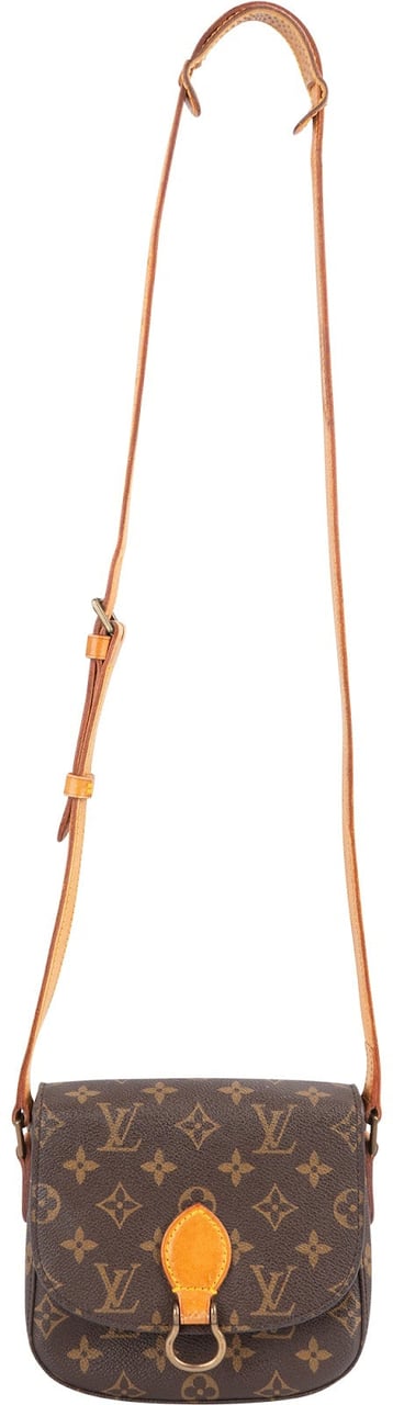 Louis Vuitton Louis Vuitton Monogram Canvas Saint Cloud PM Crossbody Bag Bruin