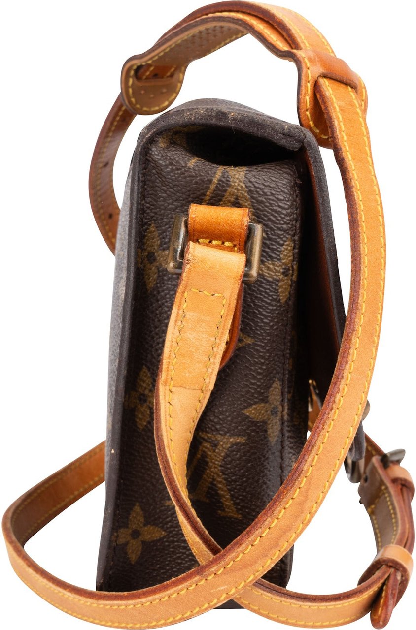 Louis Vuitton Louis Vuitton Monogram Canvas Saint Cloud PM Crossbody Bag Bruin
