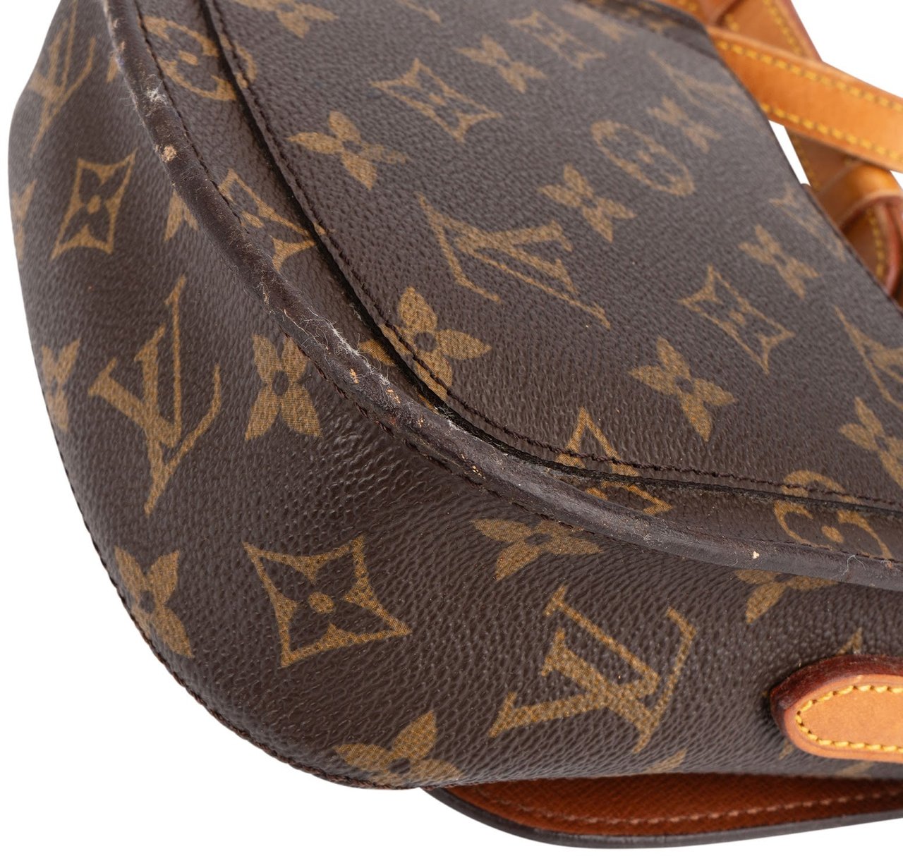 Louis Vuitton Louis Vuitton Monogram Canvas Saint Cloud PM Crossbody Bag Bruin