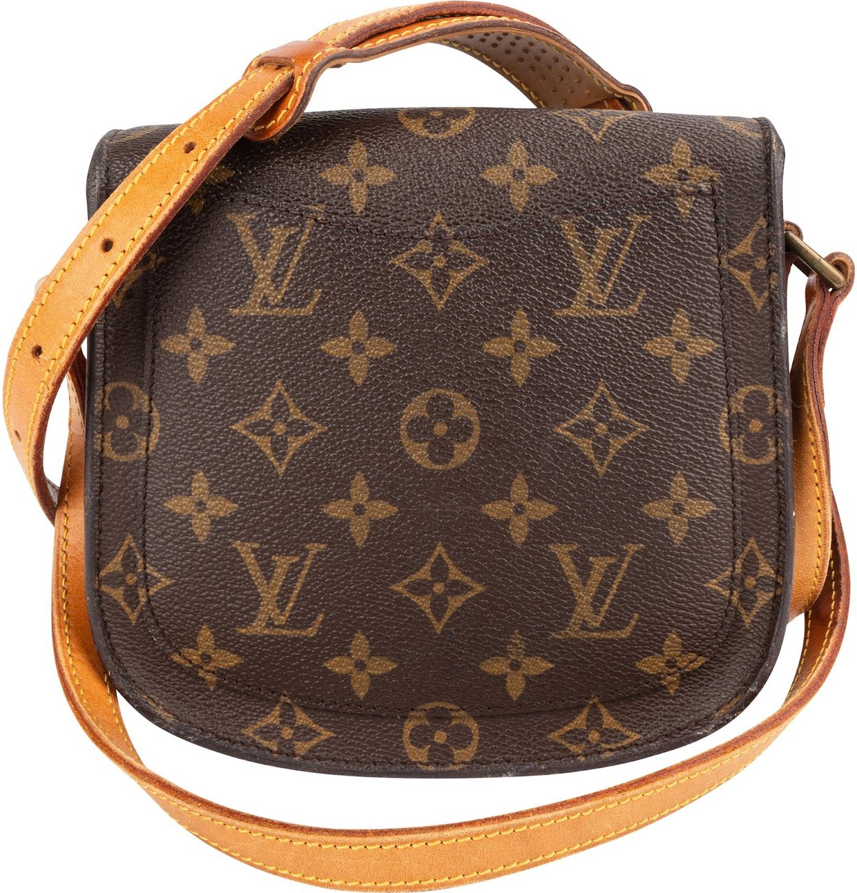 Louis Vuitton Louis Vuitton Monogram Canvas Saint Cloud PM Crossbody Bag Bruin