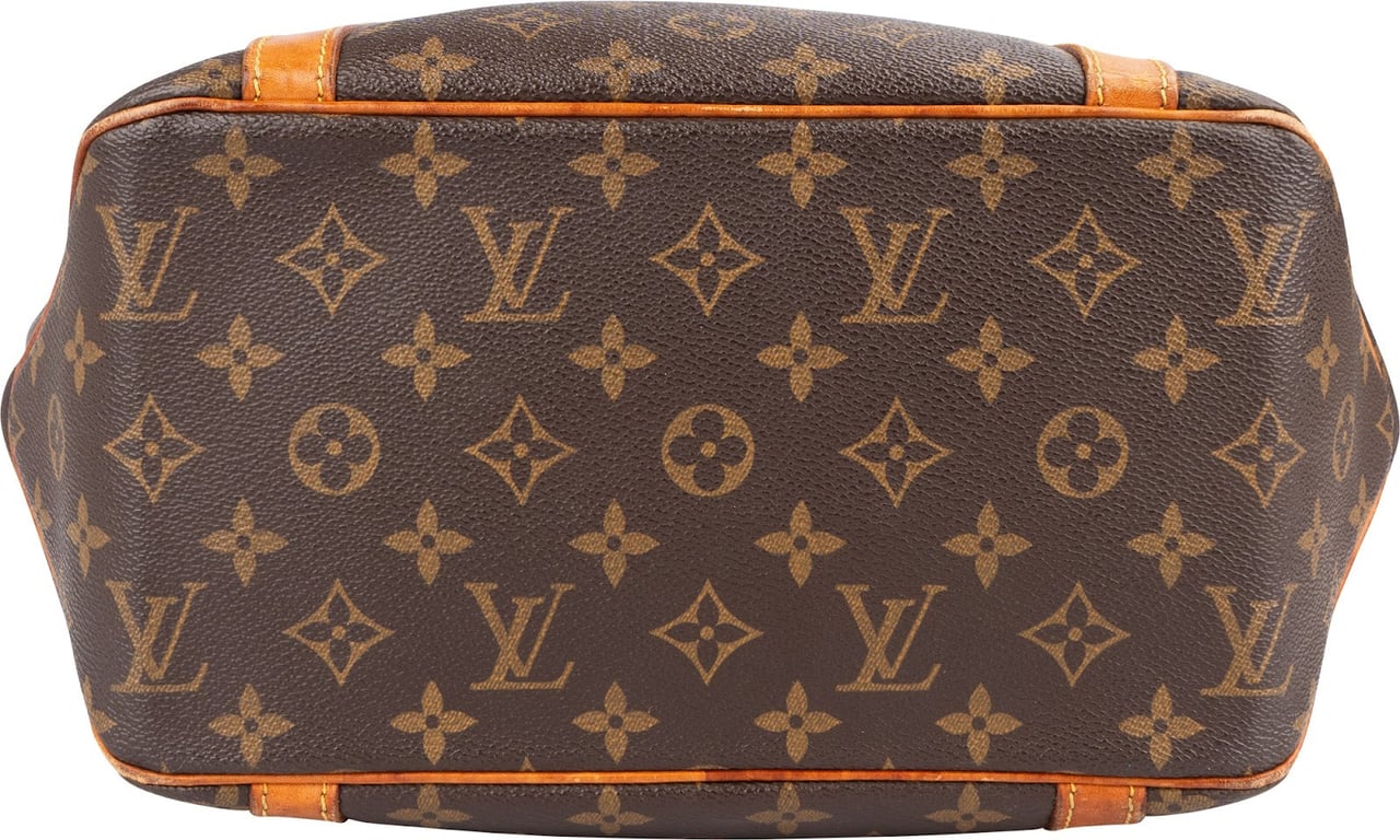 Louis Vuitton Monogram Canvas Sac Shopping Shoulder Bag Bruin