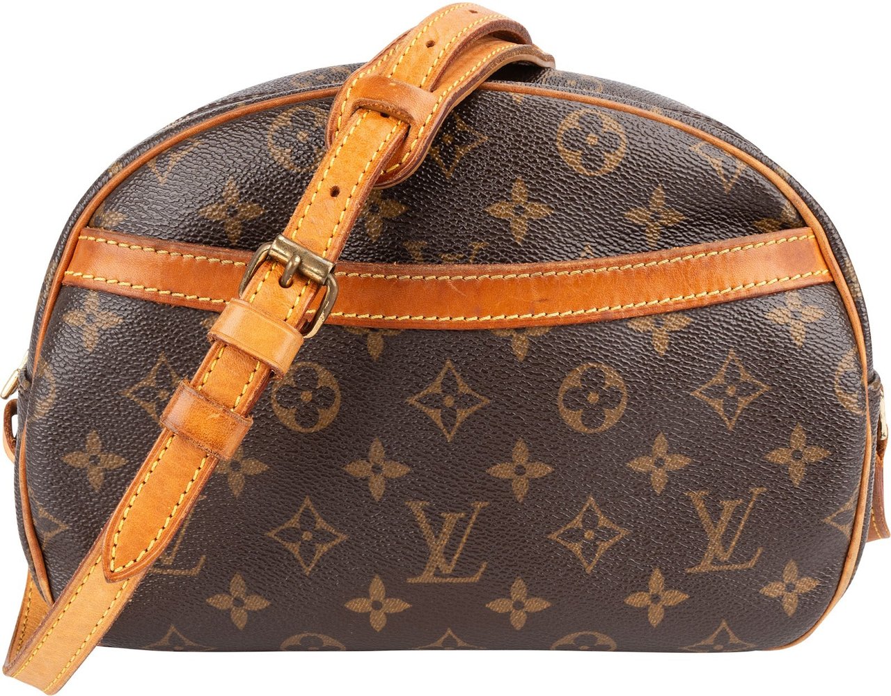 Louis Vuitton Louis Vuitton Monogram Canvas Blois Crossbody Bag Bruin