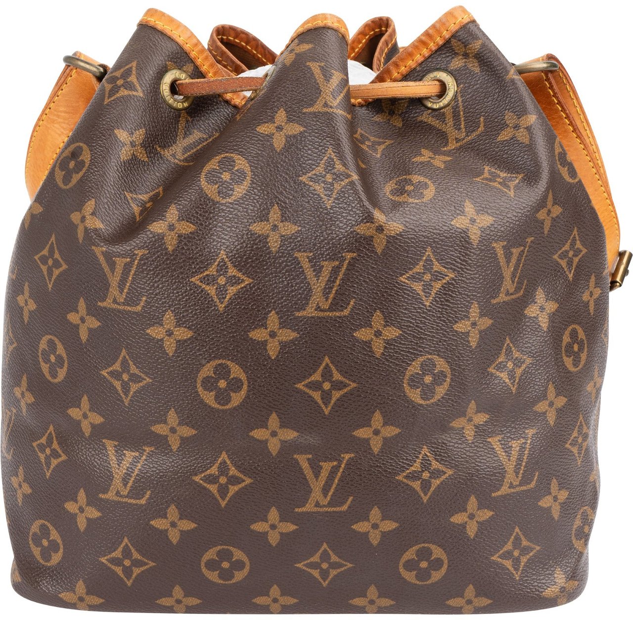 Louis Vuitton Monogram Canvas Sac Noé Petit Shoulder Bag Bruin