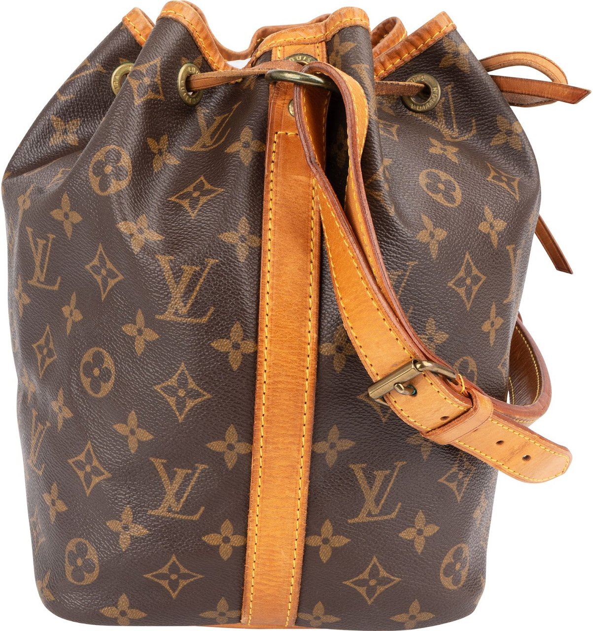 Louis Vuitton Monogram Canvas Sac Noé Petit Shoulder Bag Bruin