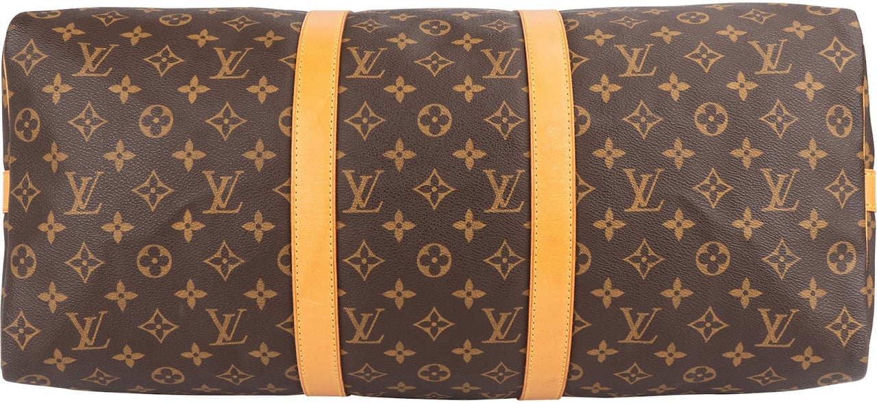 Louis Vuitton Louis Vuitton Monogram Canvas Keepall 50 Bandoulière Travel Bag Bruin