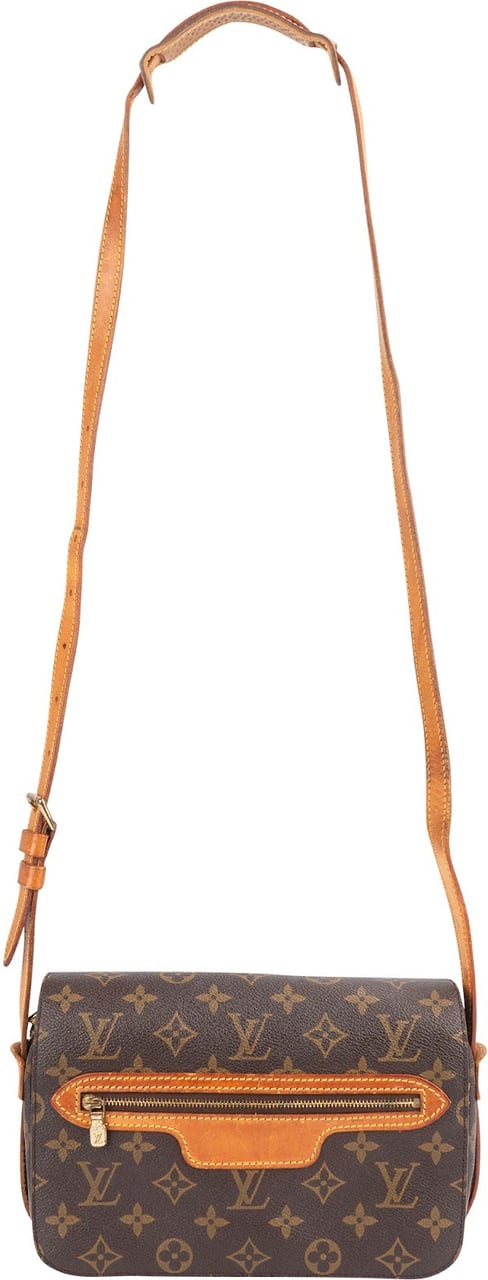 Louis Vuitton Louis Vuitton Monogram Canvas Saint Germain PM Crossbody Bag Bruin