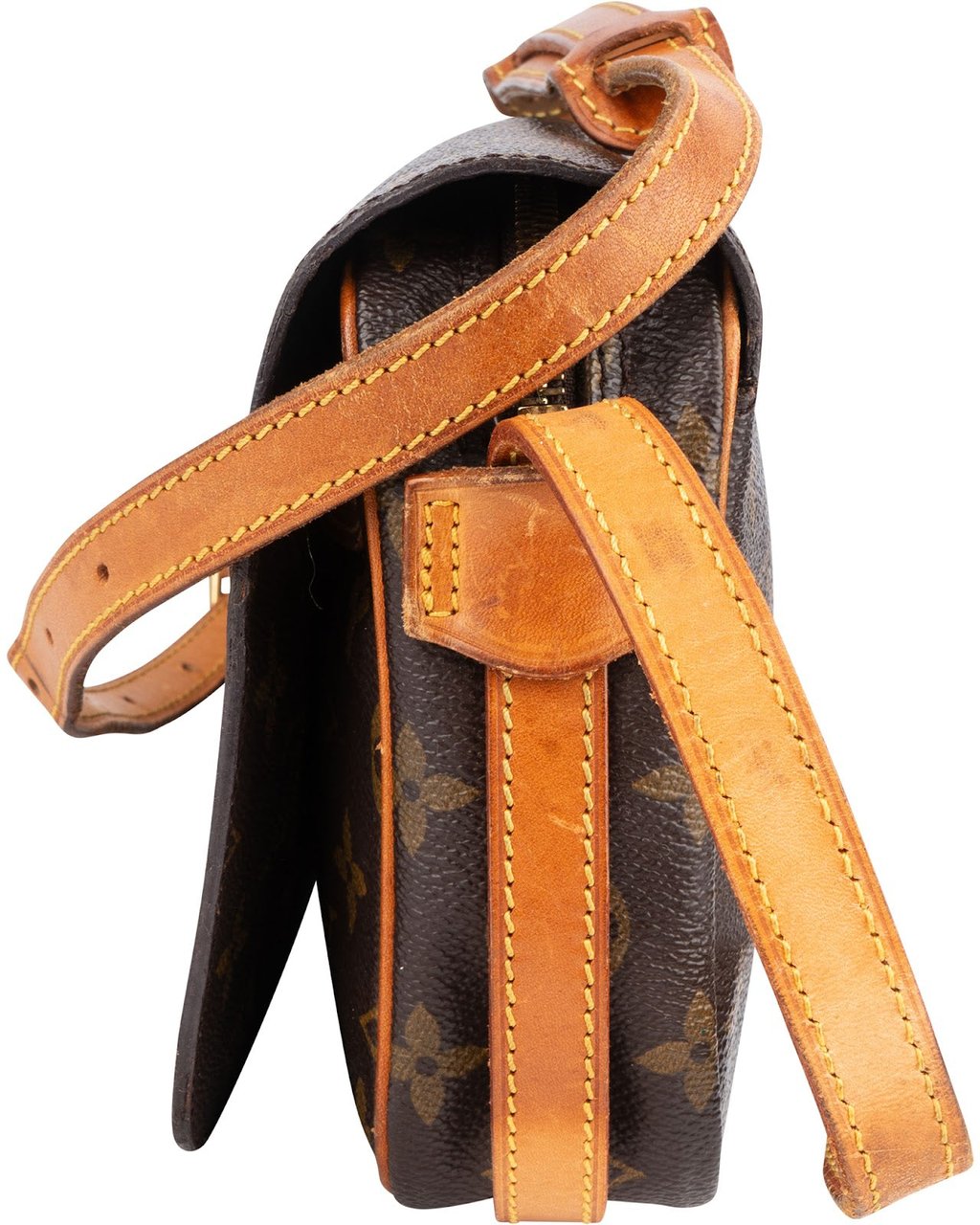 Louis Vuitton Louis Vuitton Monogram Canvas Saint Germain PM Crossbody Bag Bruin