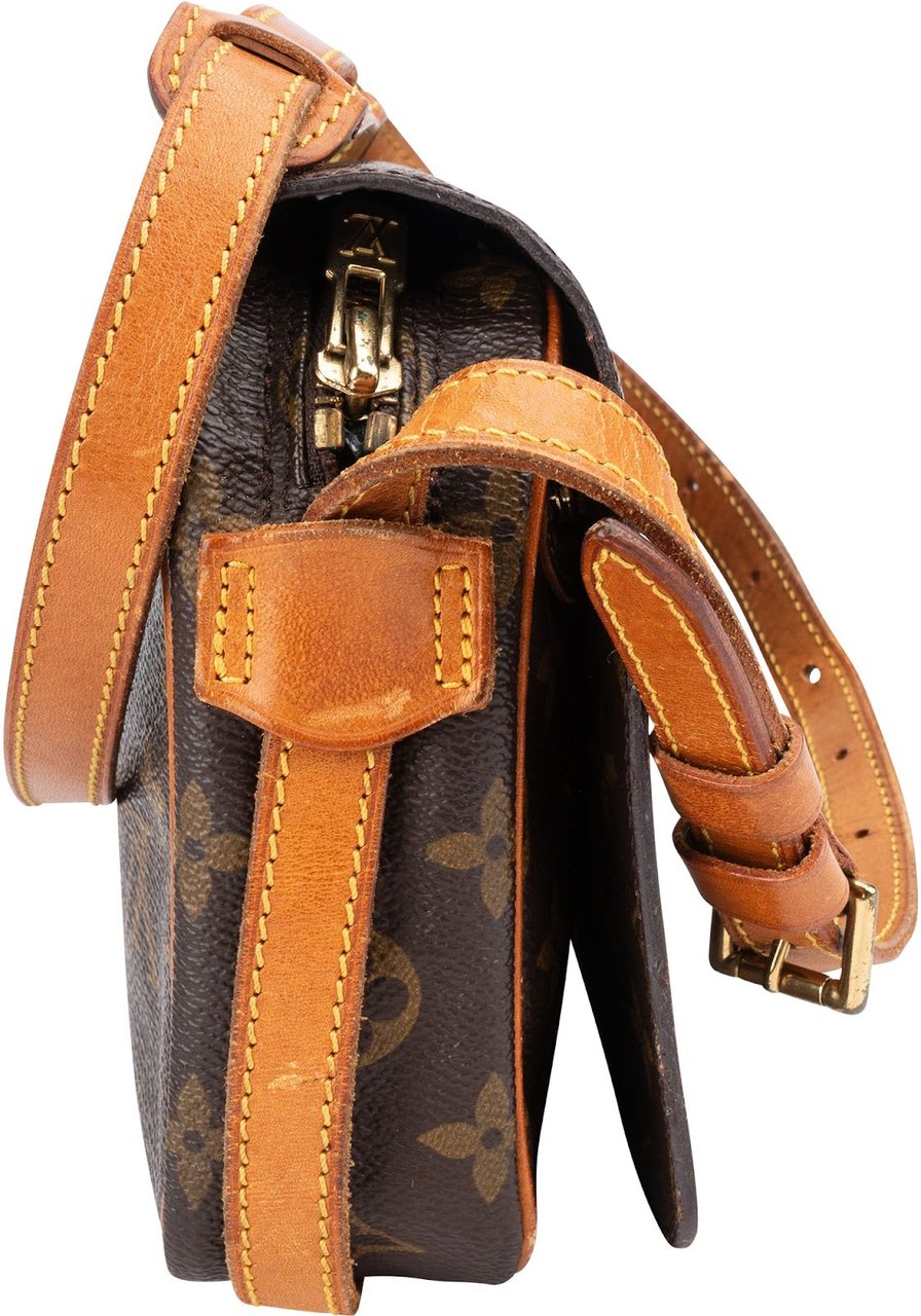 Louis Vuitton Louis Vuitton Monogram Canvas Saint Germain PM Crossbody Bag Bruin