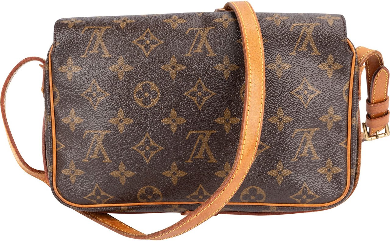 Louis Vuitton Louis Vuitton Monogram Canvas Saint Germain PM Crossbody Bag Bruin