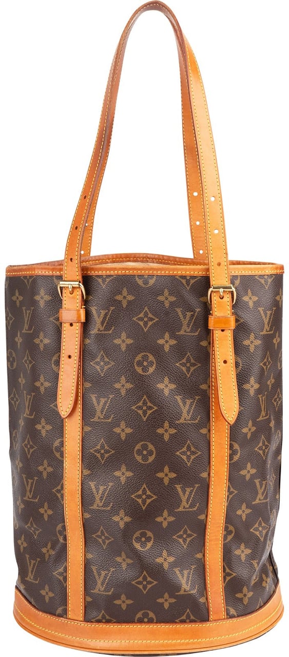 Louis Vuitton Louis Vuitton Monogram Canvas Bucket GM Shoulder Bag Bruin