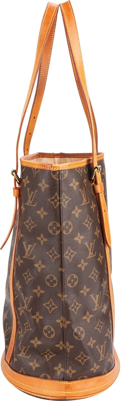 Louis Vuitton Louis Vuitton Monogram Canvas Bucket GM Shoulder Bag Bruin