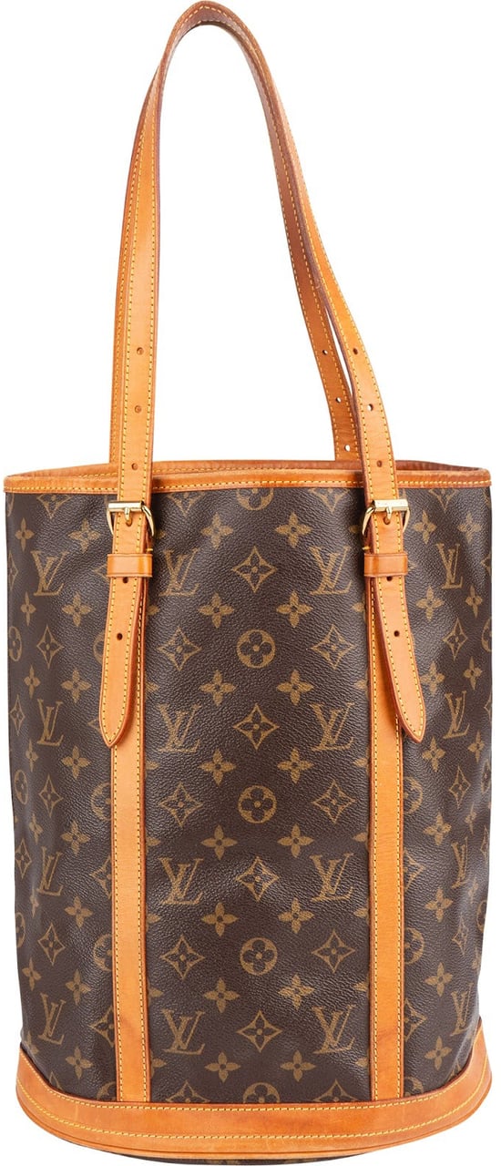 Louis Vuitton Louis Vuitton Monogram Canvas Bucket GM Shoulder Bag Bruin