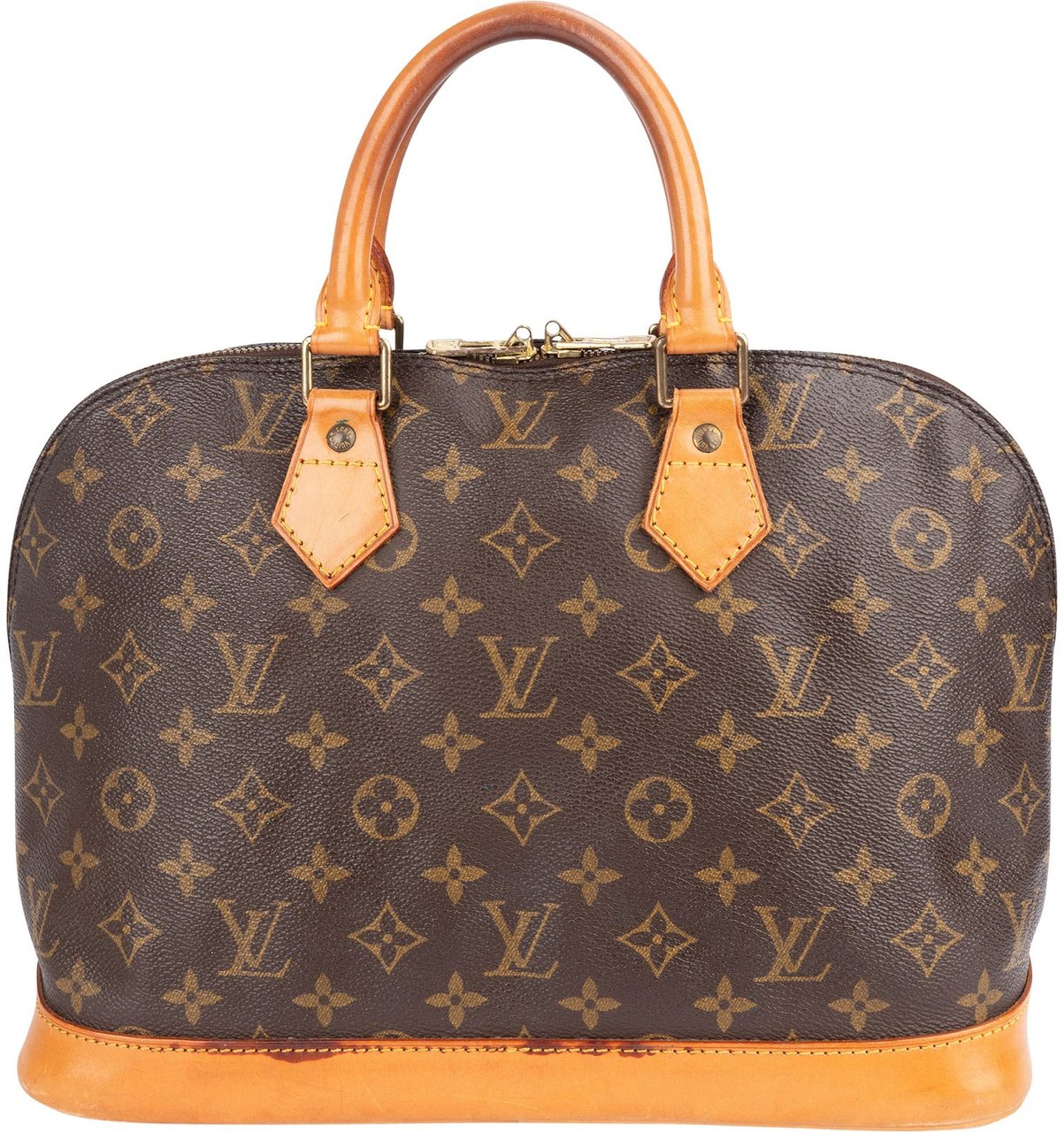 Louis Vuitton Monogram Canvas Alma PM Handbag Bruin