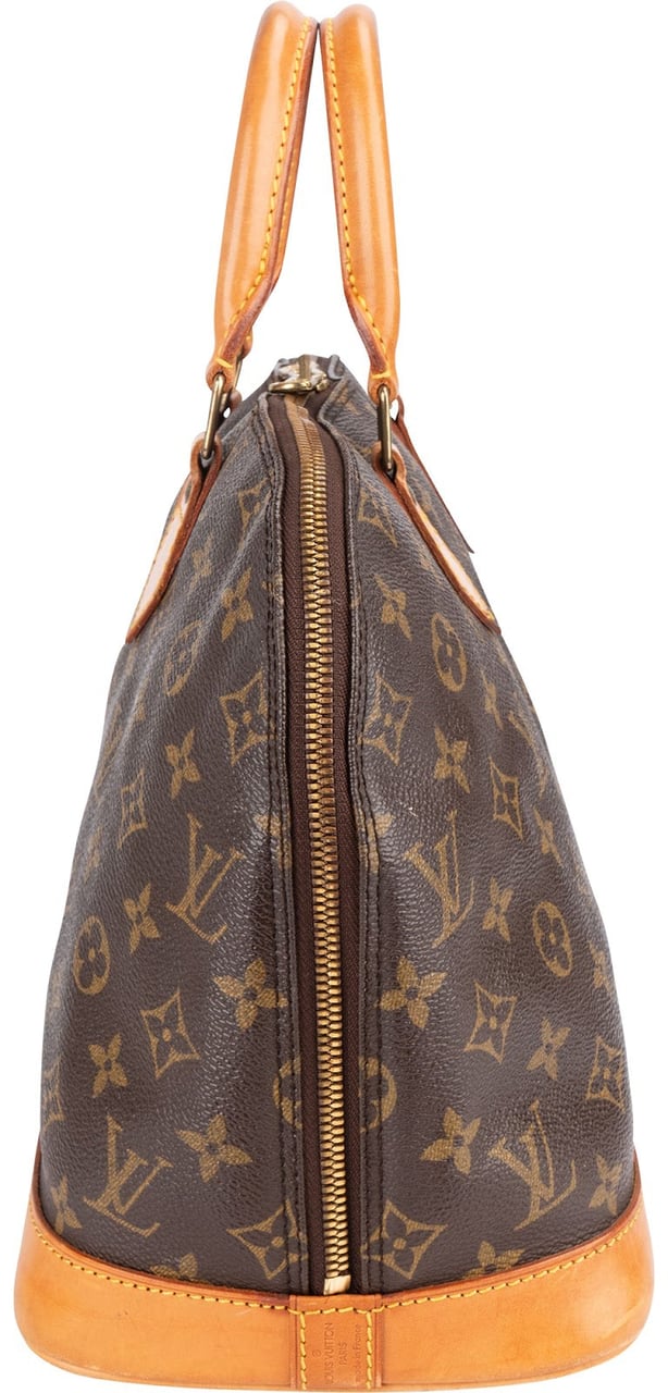 Louis Vuitton Monogram Canvas Alma PM Handbag Bruin