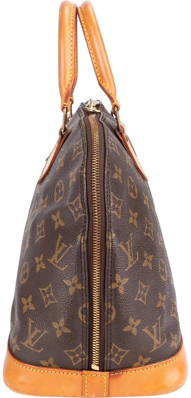 Louis Vuitton Monogram Canvas Alma PM Handbag Bruin