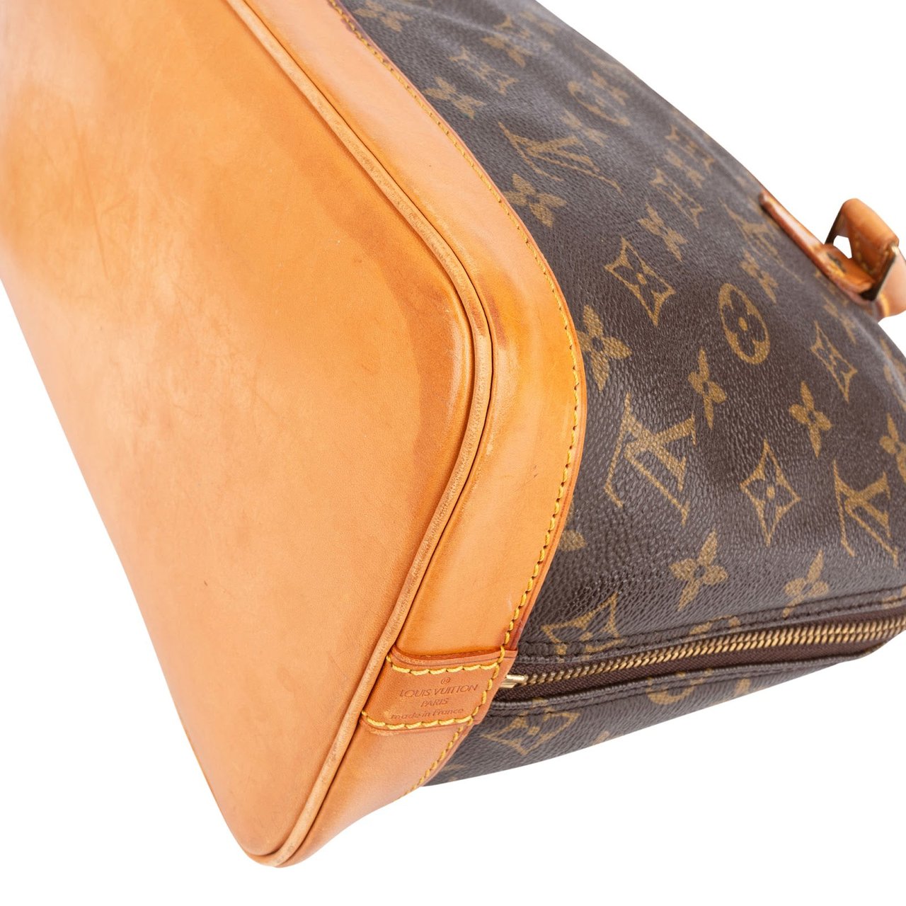 Louis Vuitton Monogram Canvas Alma PM Handbag Bruin