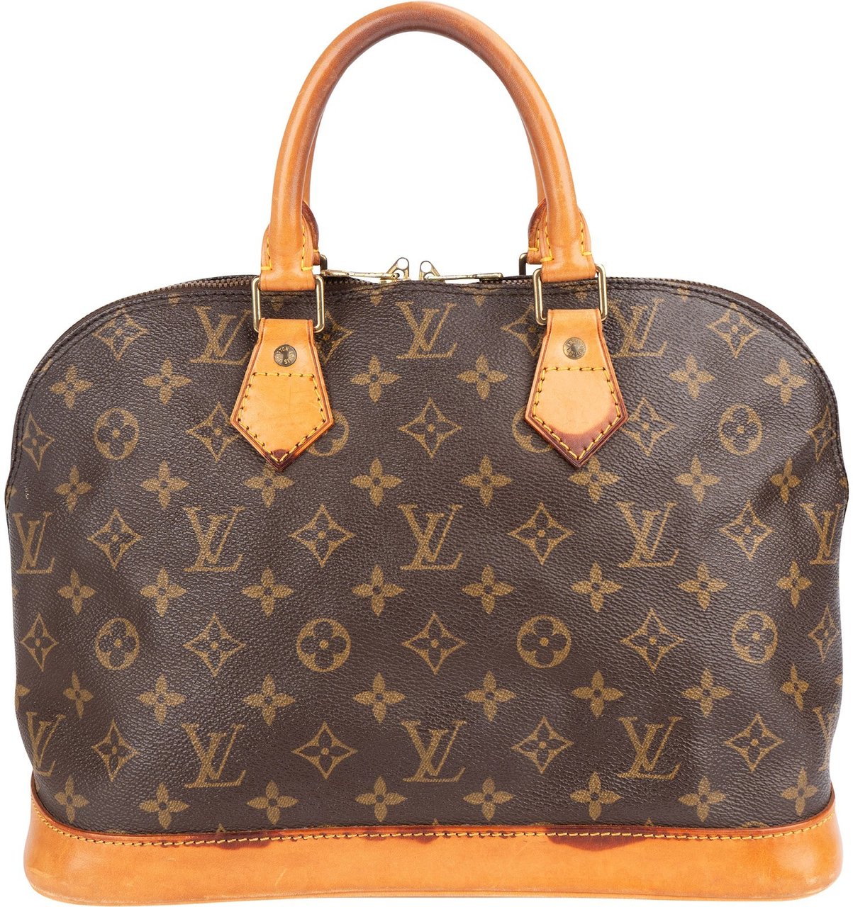 Louis Vuitton Monogram Canvas Alma PM Handbag Bruin