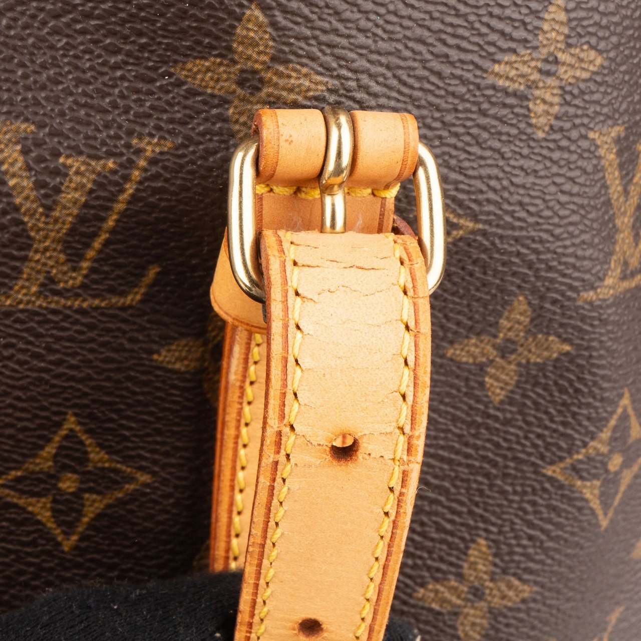 Louis Vuitton Louis Vuitton Monogram Canvas Bucket GM Shoulder Bag Bruin