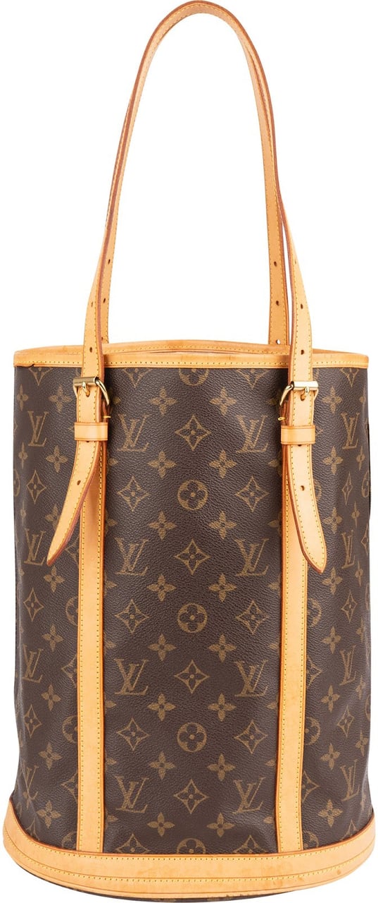 Louis Vuitton Louis Vuitton Monogram Canvas Bucket GM Shoulder Bag Bruin
