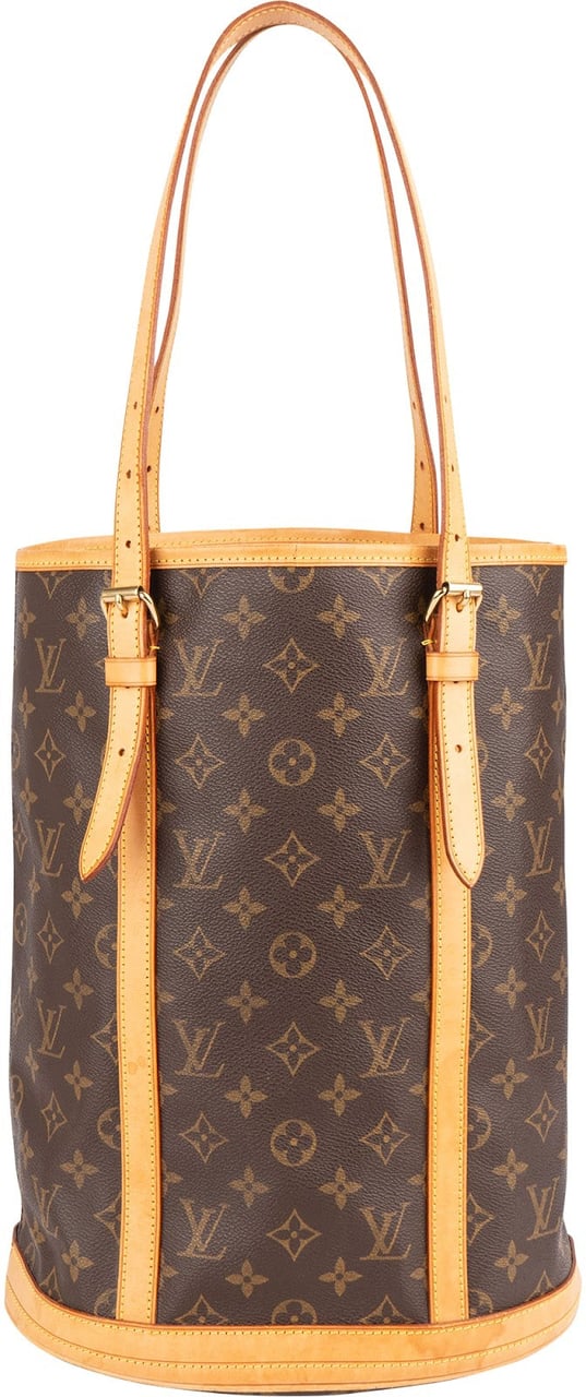 Louis Vuitton Louis Vuitton Monogram Canvas Bucket GM Shoulder Bag Bruin