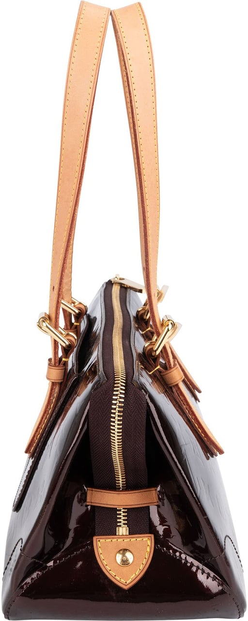 Louis Vuitton Amarante Monogram Vernis Rosewood Avenue Shoulder Bag Divers