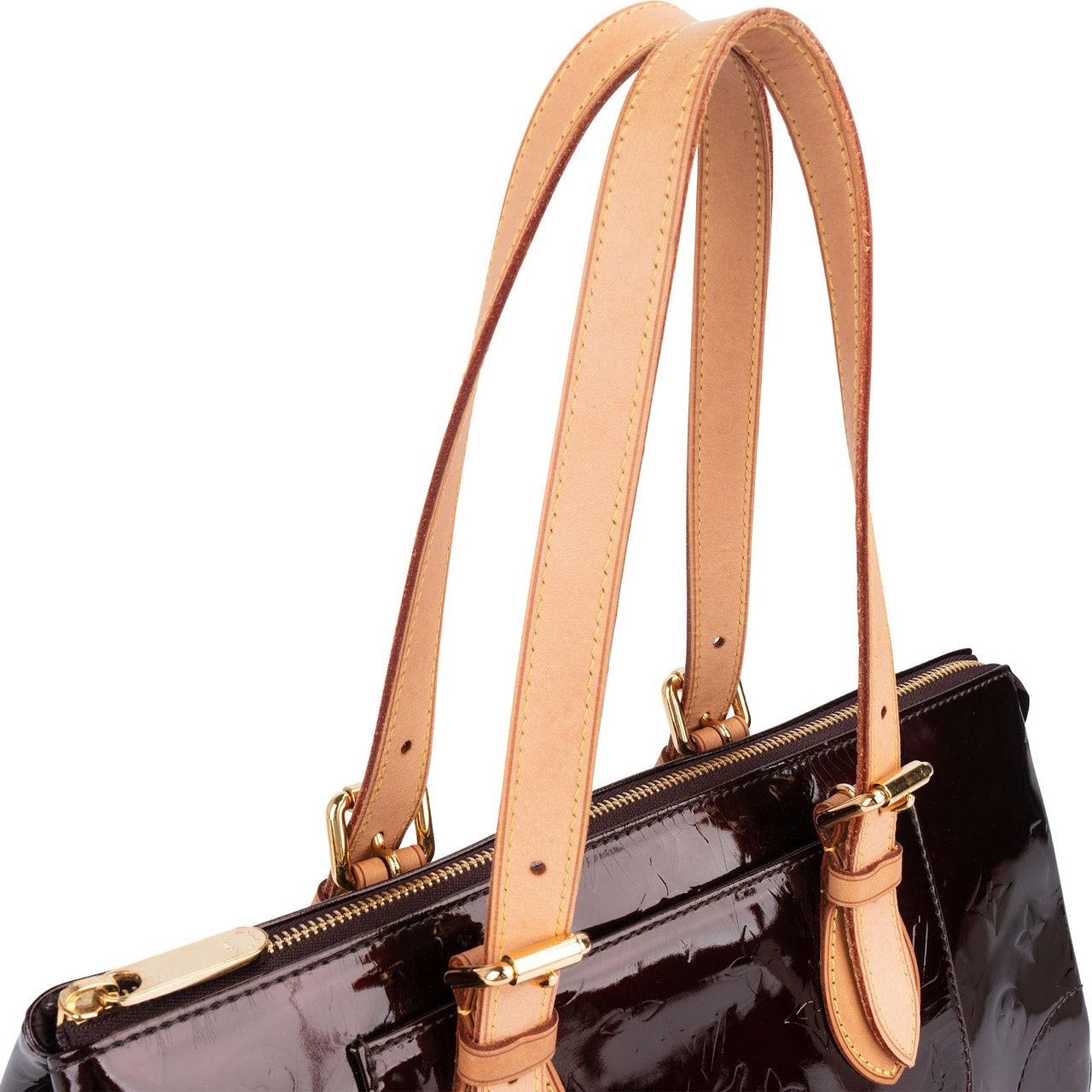 Louis Vuitton Amarante Monogram Vernis Rosewood Avenue Shoulder Bag Divers
