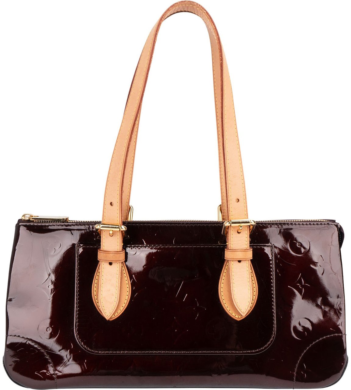 Louis Vuitton Amarante Monogram Vernis Rosewood Avenue Shoulder Bag Divers