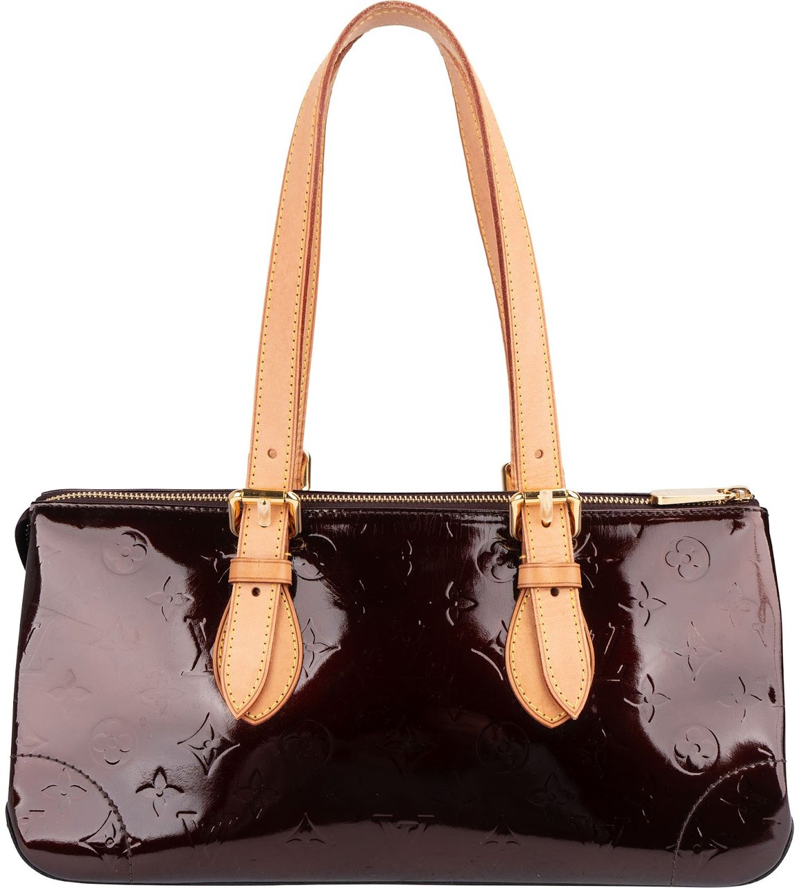 Louis Vuitton Amarante Monogram Vernis Rosewood Avenue Shoulder Bag Divers