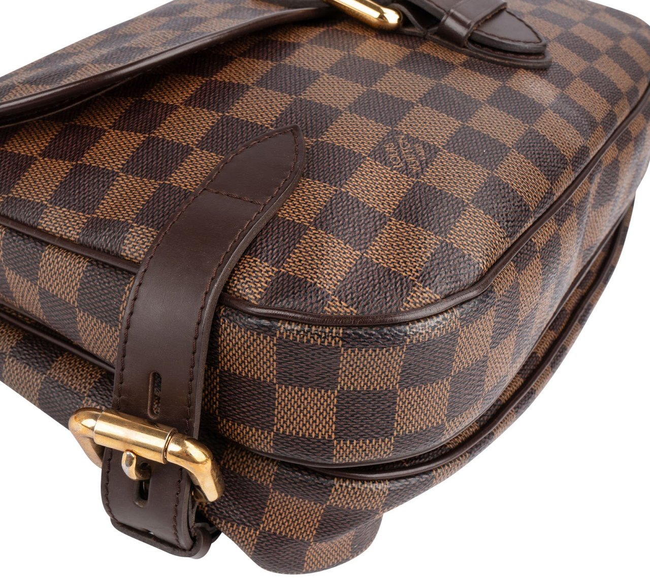 Louis Vuitton Louis Vuitton Monogram Damier Ebene Highbury PM Shoulder Bag Bruin
