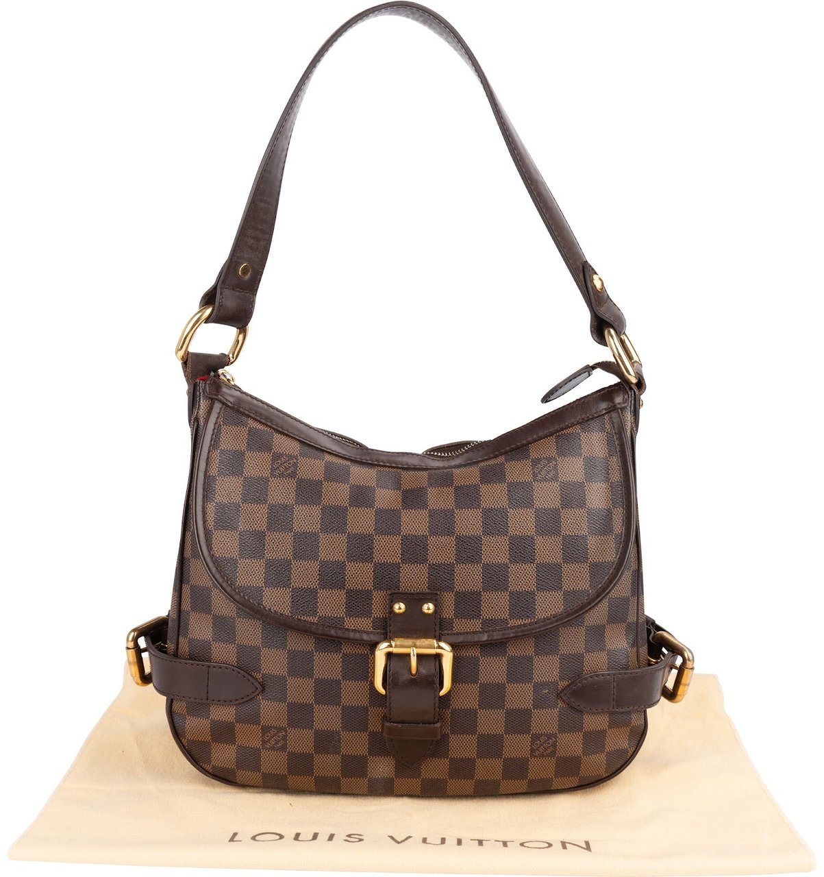 Louis Vuitton Louis Vuitton Monogram Damier Ebene Highbury PM Shoulder Bag Bruin