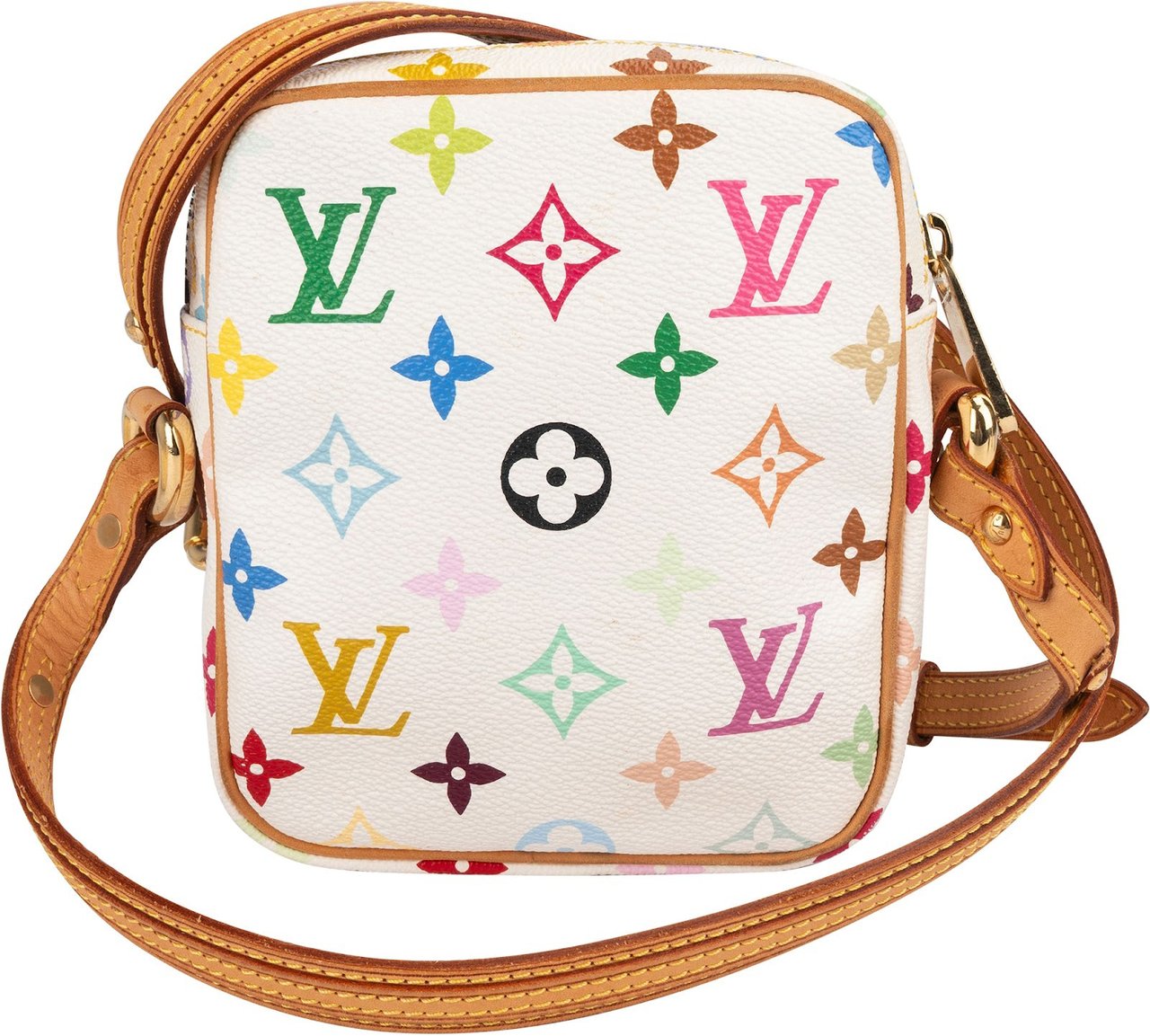 Louis Vuitton Louis Vuitton Monogram Murakami Multicolor Rift Crossbody Bag Wit