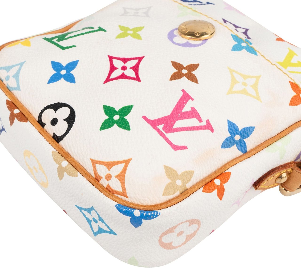 Louis Vuitton Louis Vuitton Monogram Murakami Multicolor Rift Crossbody Bag Wit