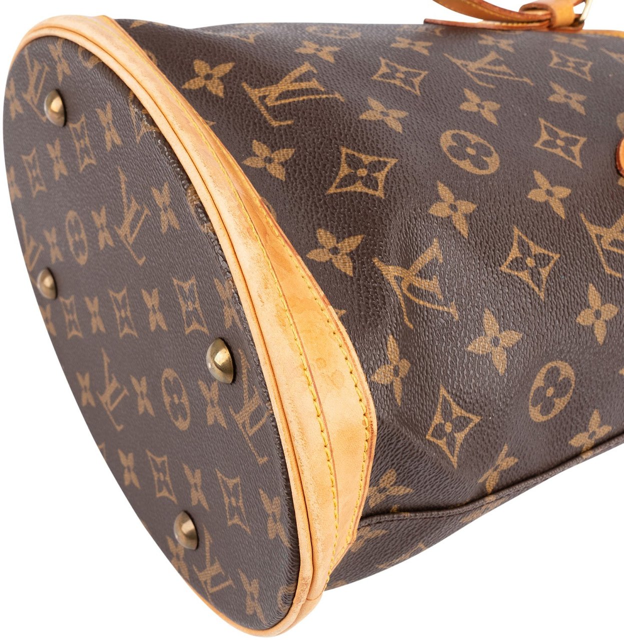 Louis Vuitton Louis Vuitton Monogram Canvas Bucket PM Shoulder Bag Bruin
