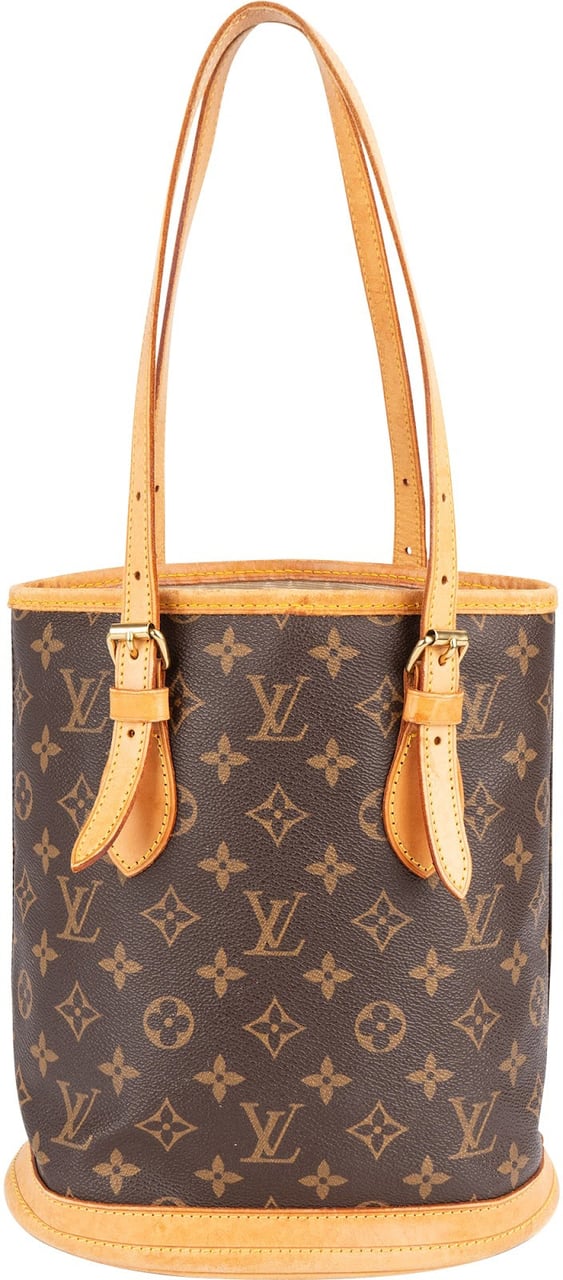 Louis Vuitton Louis Vuitton Monogram Canvas Bucket PM Shoulder Bag Bruin