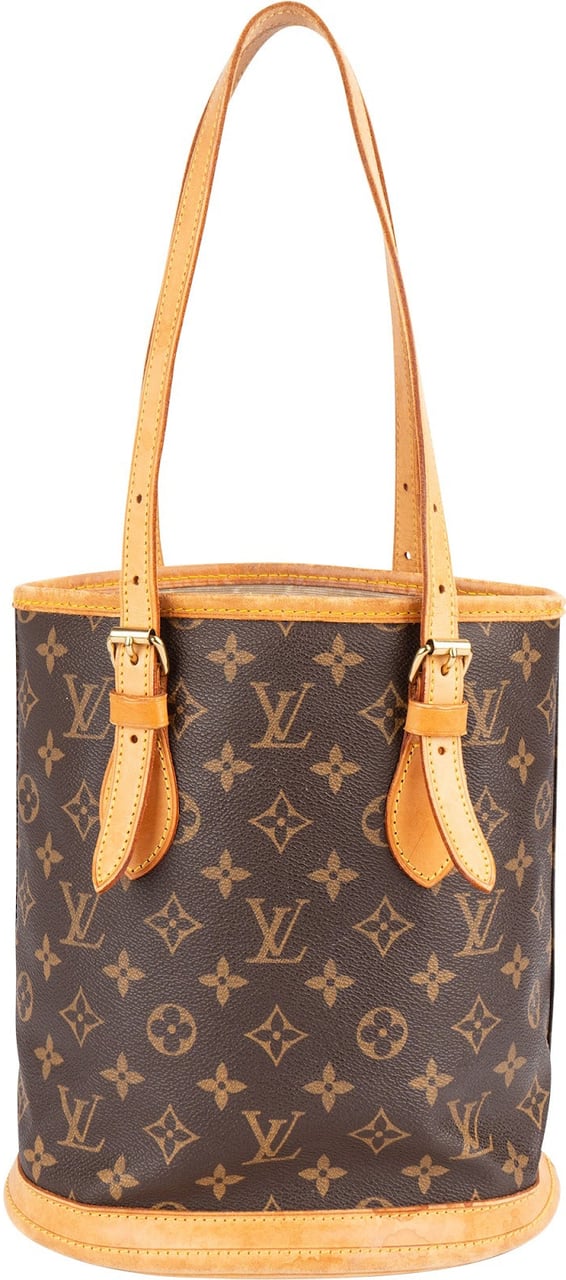 Louis Vuitton Louis Vuitton Monogram Canvas Bucket PM Shoulder Bag Bruin