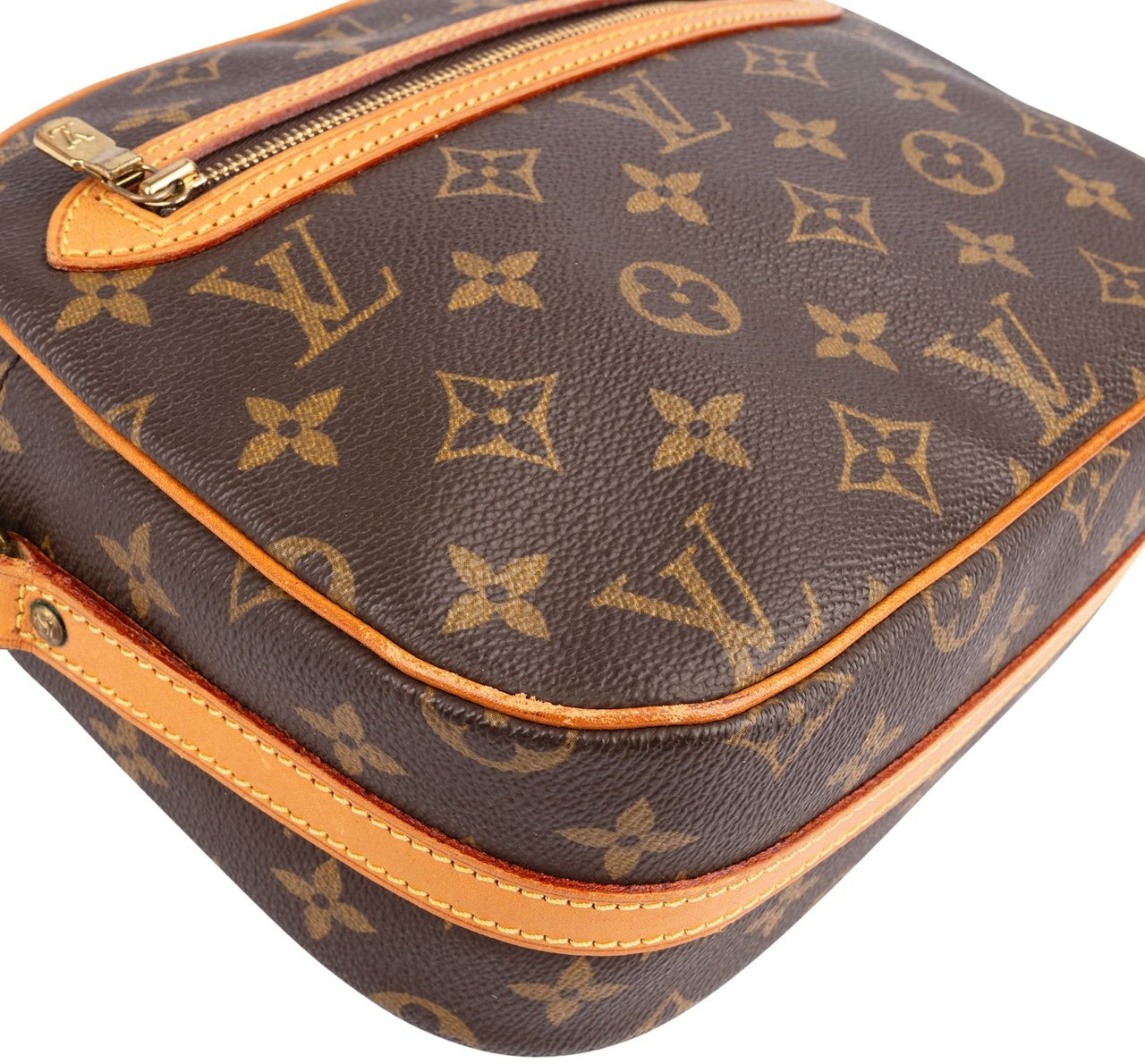 Louis Vuitton Monogram Canvas Senlis Crossbody Bag Bruin
