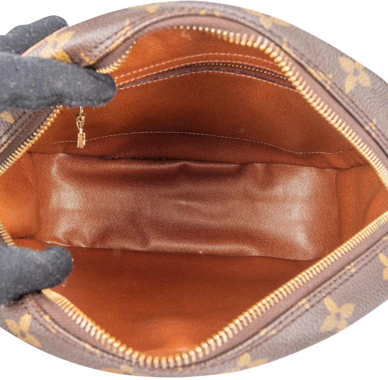 Louis Vuitton Monogram Canvas Senlis Crossbody Bag Bruin