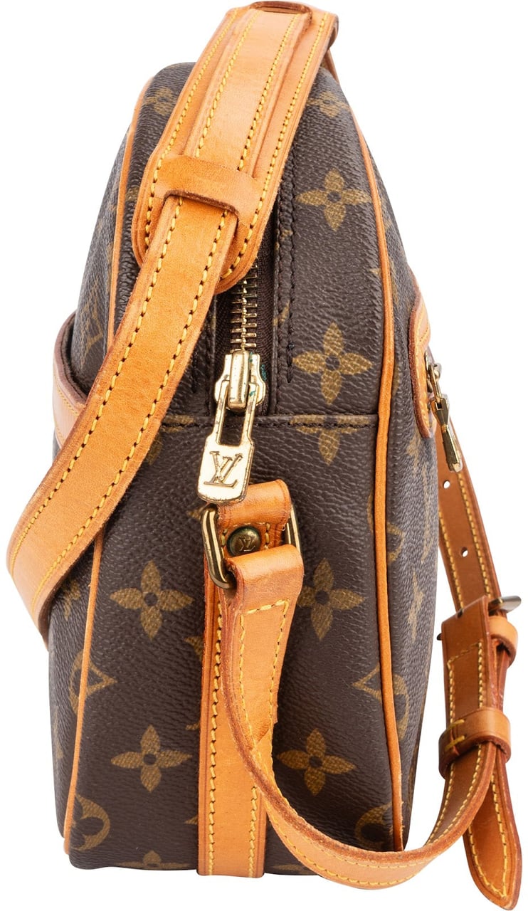 Louis Vuitton Monogram Canvas Senlis Crossbody Bag Bruin