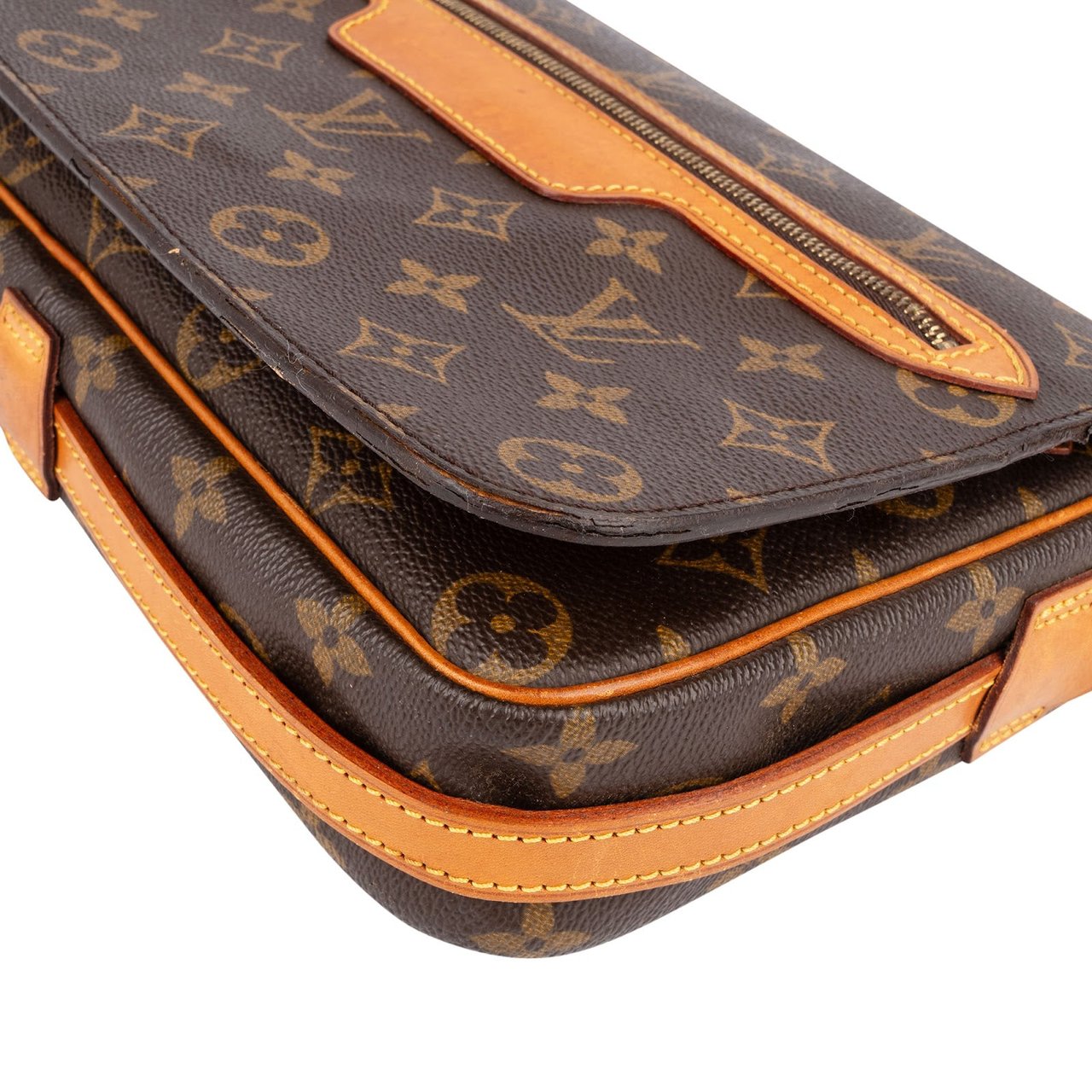 Louis Vuitton Louis Vuitton Monogram Canvas Saint Germain GM Crossbody Bag Bruin