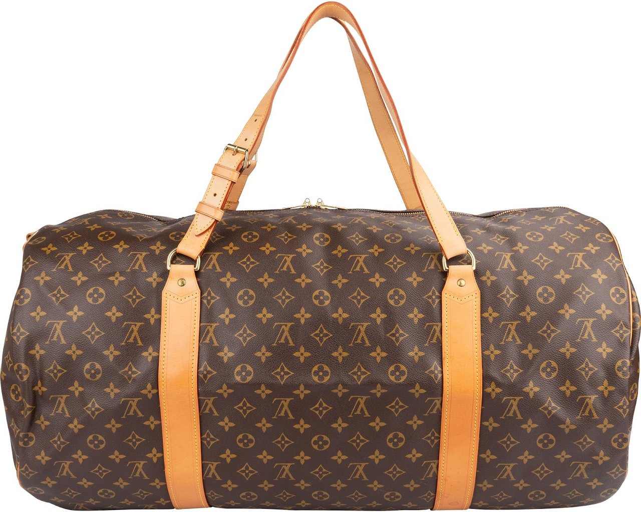 Louis Vuitton Louis Vuitton Monogram Canvas Sac Polochon 65 Travel Bag Bruin
