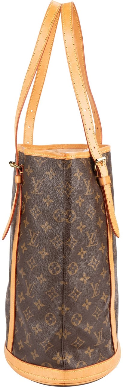 Louis Vuitton Louis Vuitton Monogram Canvas Bucket GM Shoulder Bag Bruin