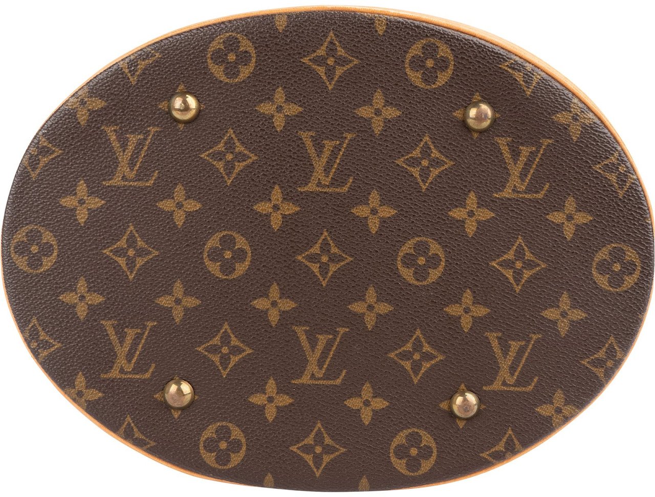 Louis Vuitton Louis Vuitton Monogram Canvas Bucket GM Shoulder Bag Bruin
